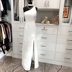 Bcbgmaxazria Karley one shoulder dress